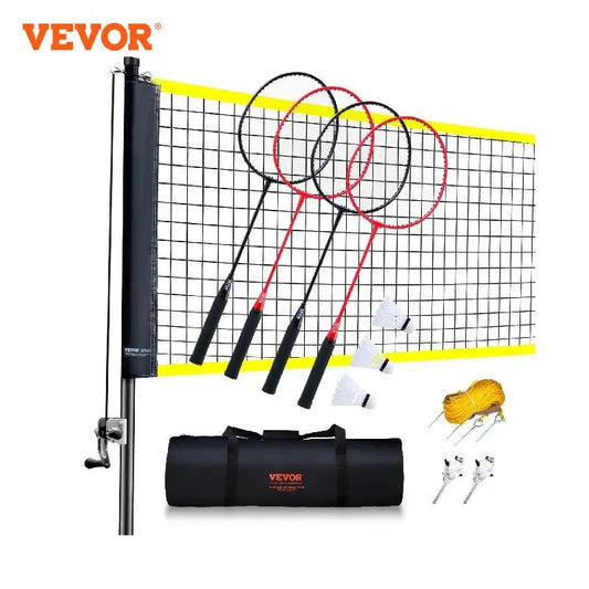 VEVOR Badminton Net Set Outdoor Backyard Beach Park Badminton Net