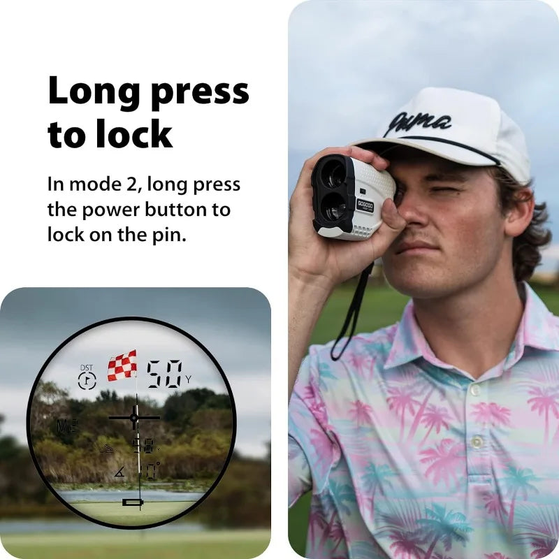 Laser Rangefinder for Golf & Hunting