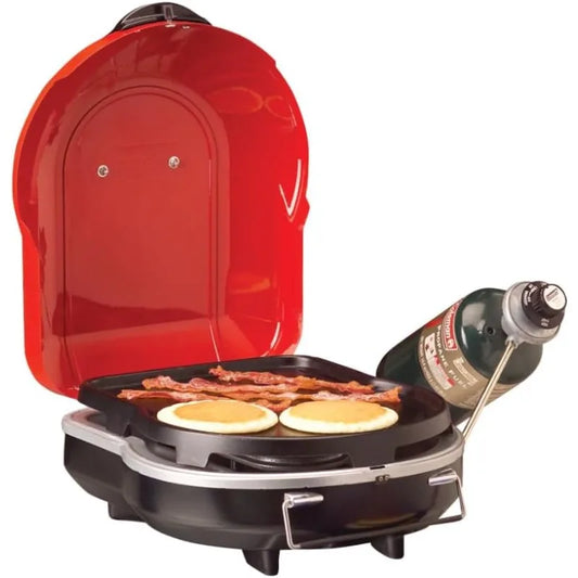 Fold N Go Propane Grill, Portable & Lightweight Grill with Push-Button Starter