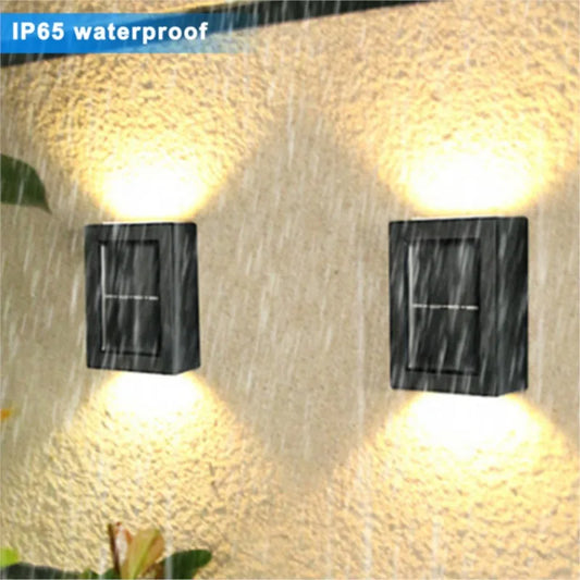 2pcs Outdoor Solar Lights