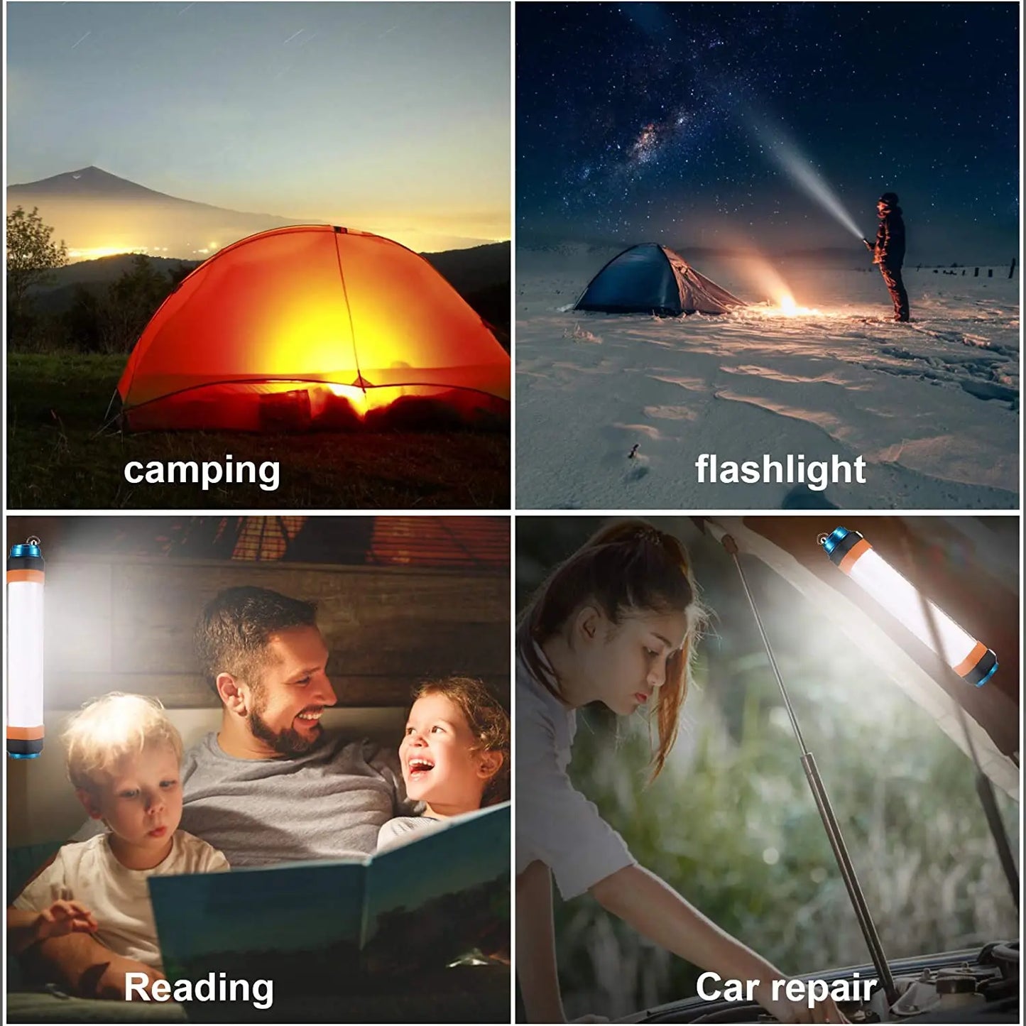 LED Camping Flashlight