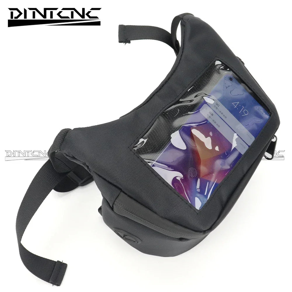 Motorcycle Accessories Head Bag Waist Crossbody Backpack Mobile Phone Pouch Glove Storage Box Quick Release Fanny Pack Equip